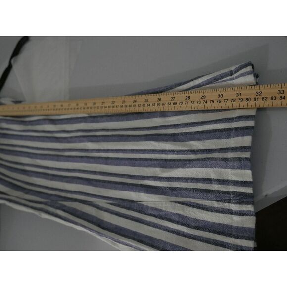 Roxy Women's Oceanside Striped Drawstring Pockets Linen Pants XL - Picture 11 of 12